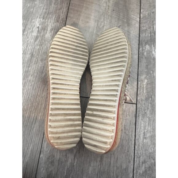 SZ Blockprints x Anthropologie Daphne Floral Lace-Up Espadrille Sneaker 9 9.5 - Picture 5 of 7